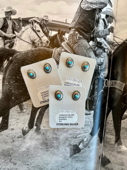 Mini Concho Studs