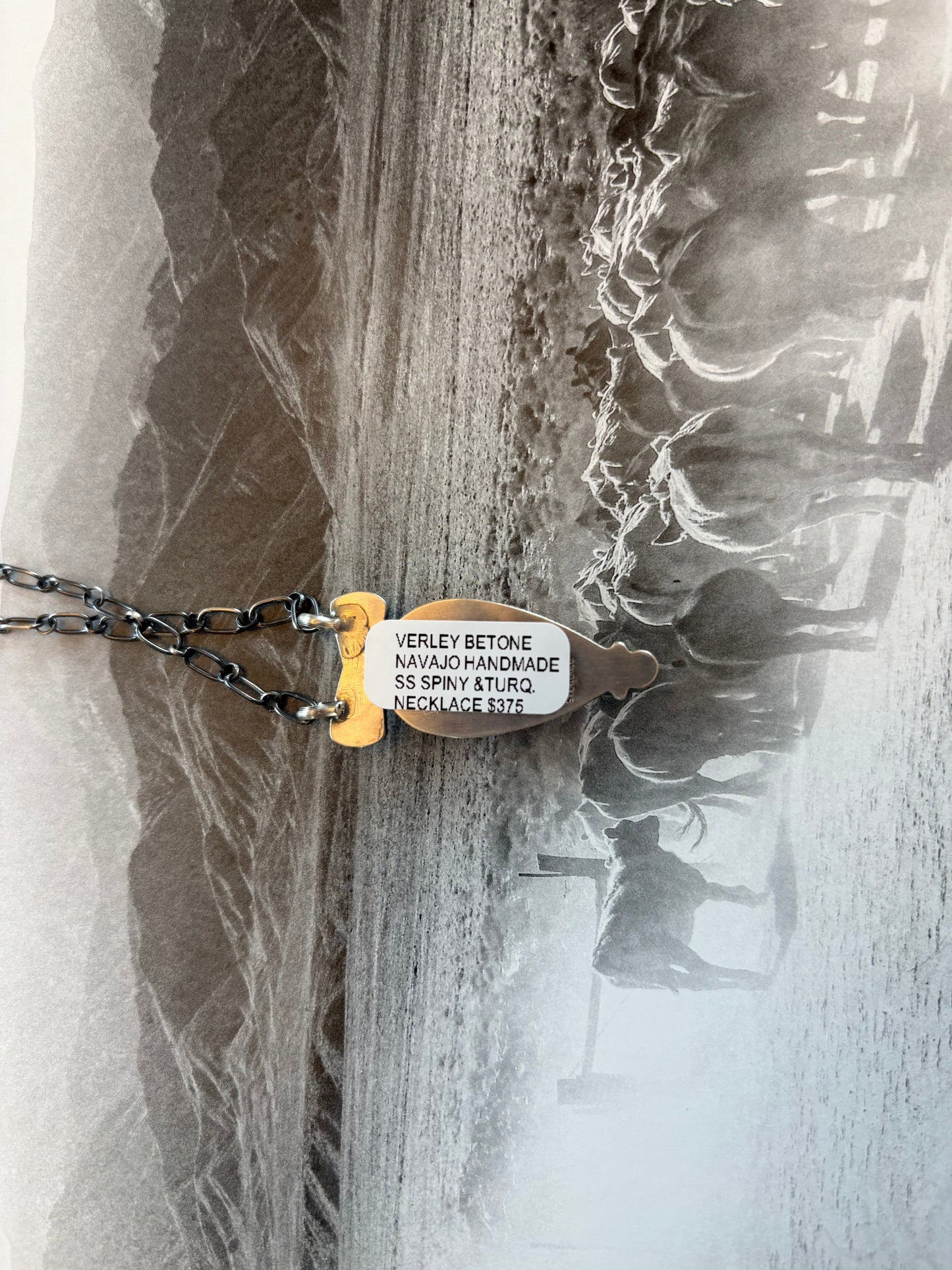 Bow Tie Bar Necklace