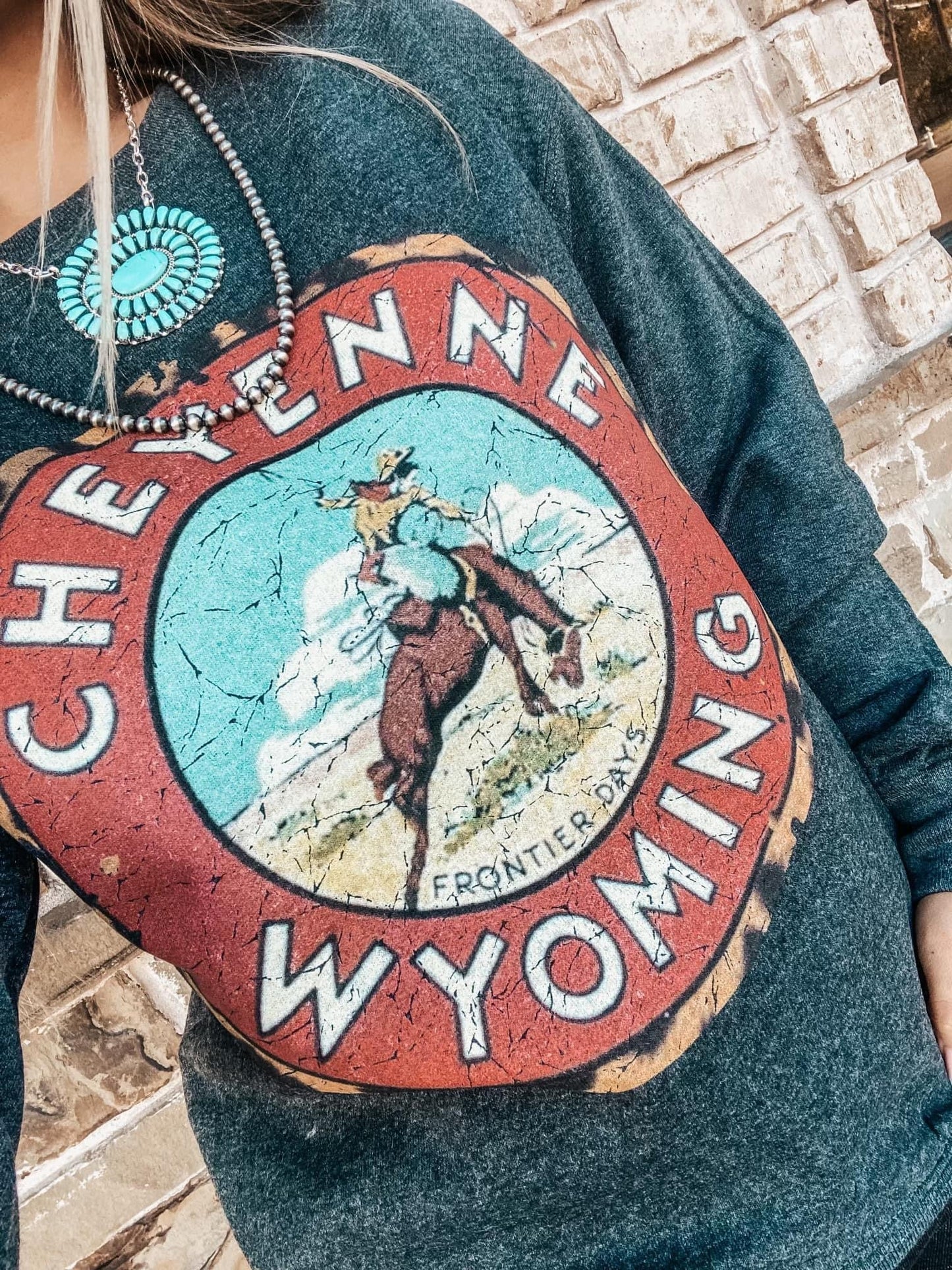 Cheyenne WY on Sweatshirt