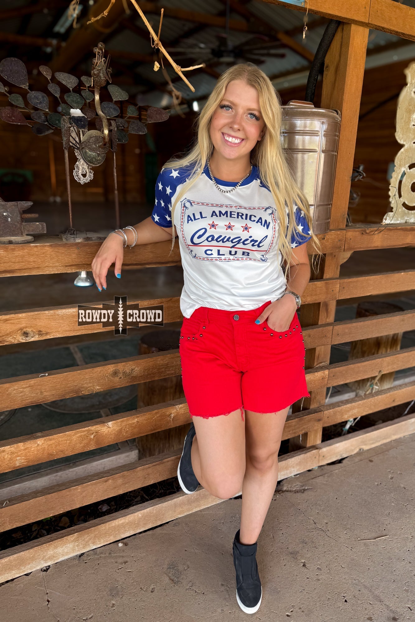 All American Cowgirl Tee
