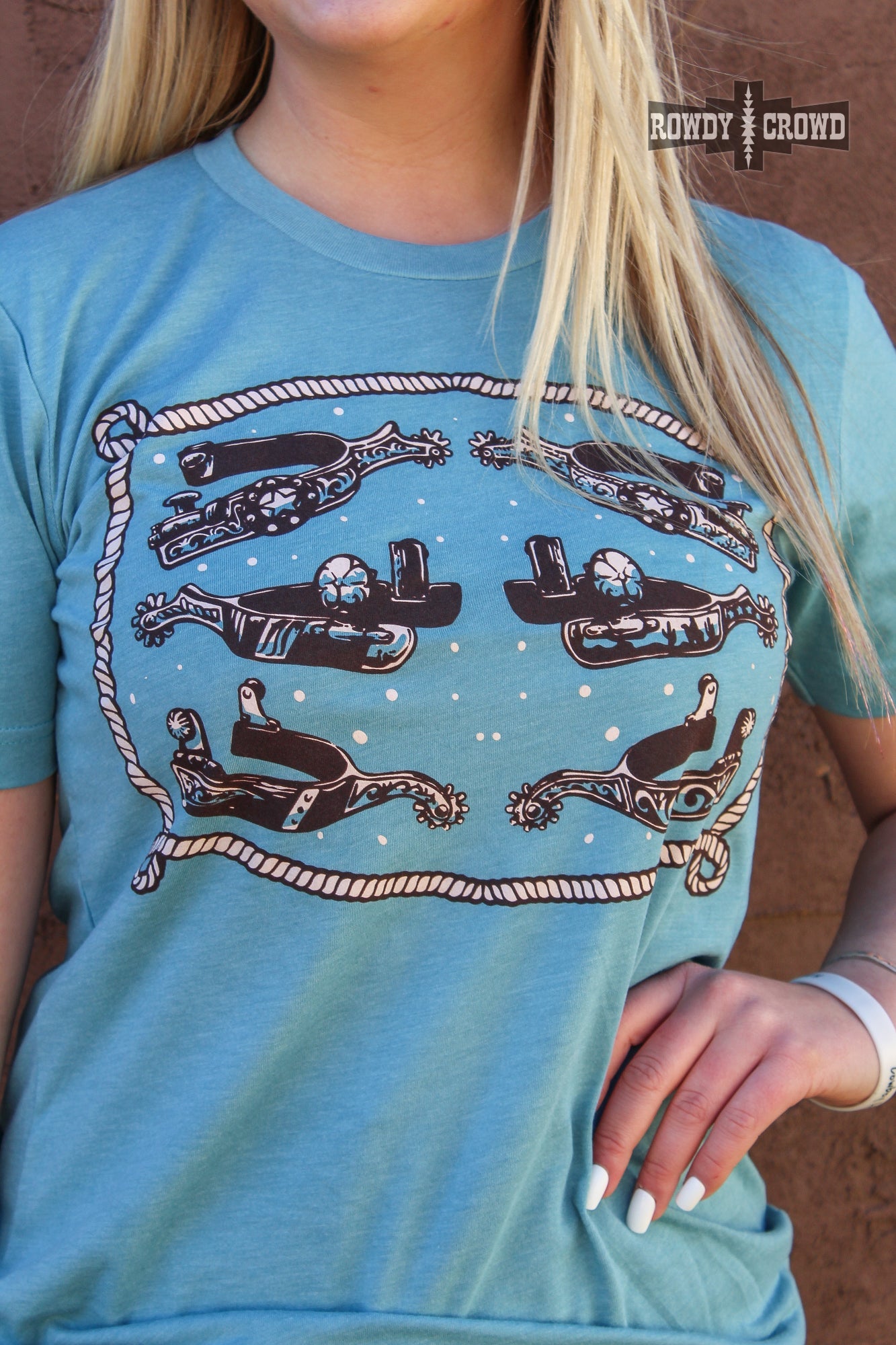 Cowgirl Spurs Tee