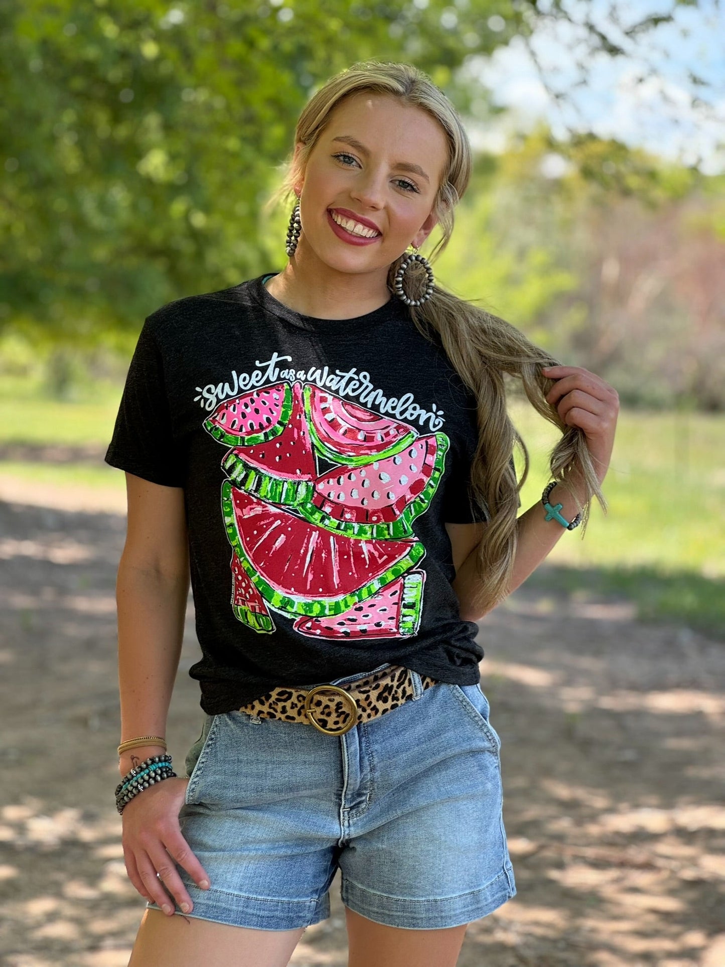 Callie Ann Stelter Sweet as a Watermelon Tee or Tank OLD
