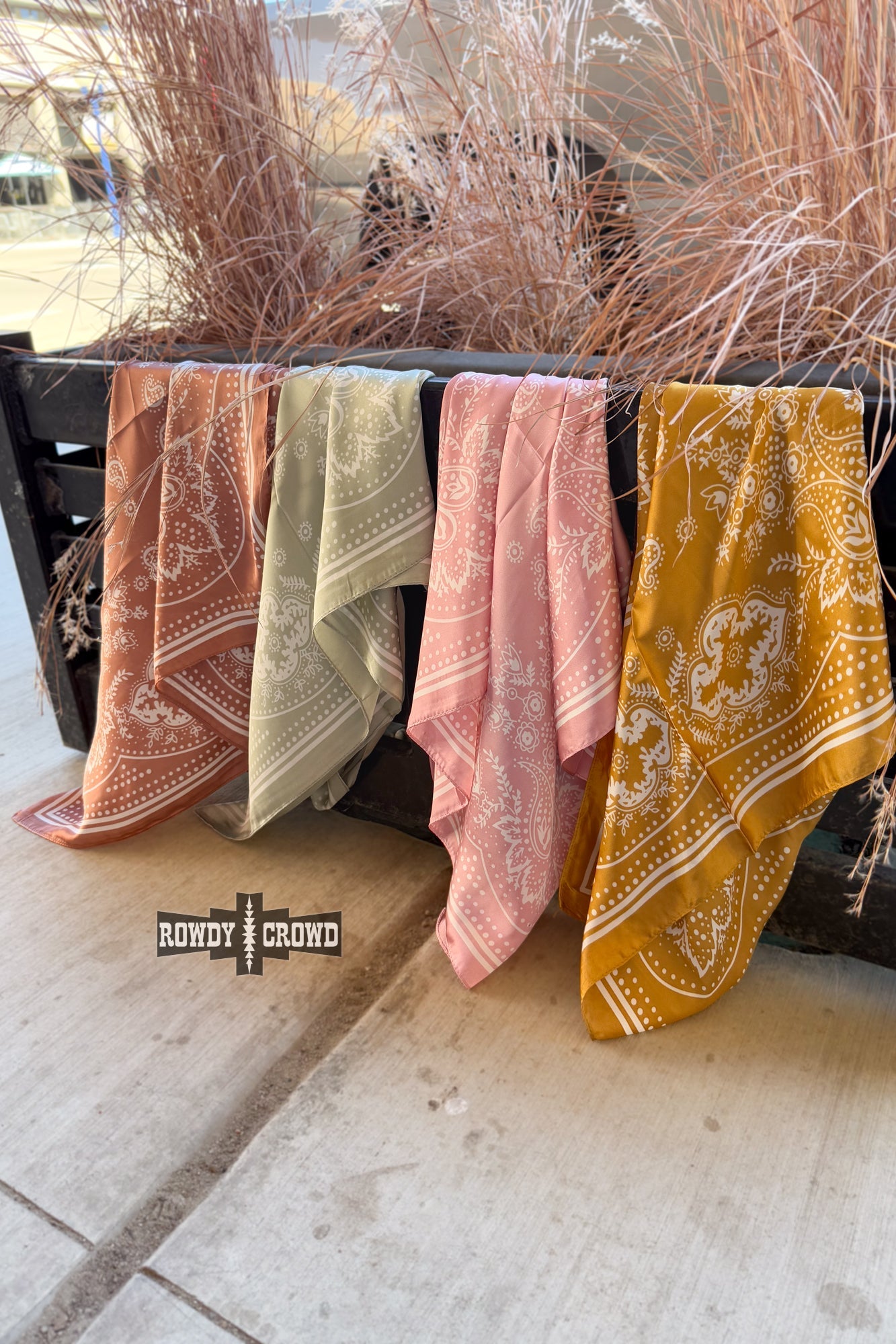 SMALL Buffalo Bandana Wild Rags – Ranch and Famous