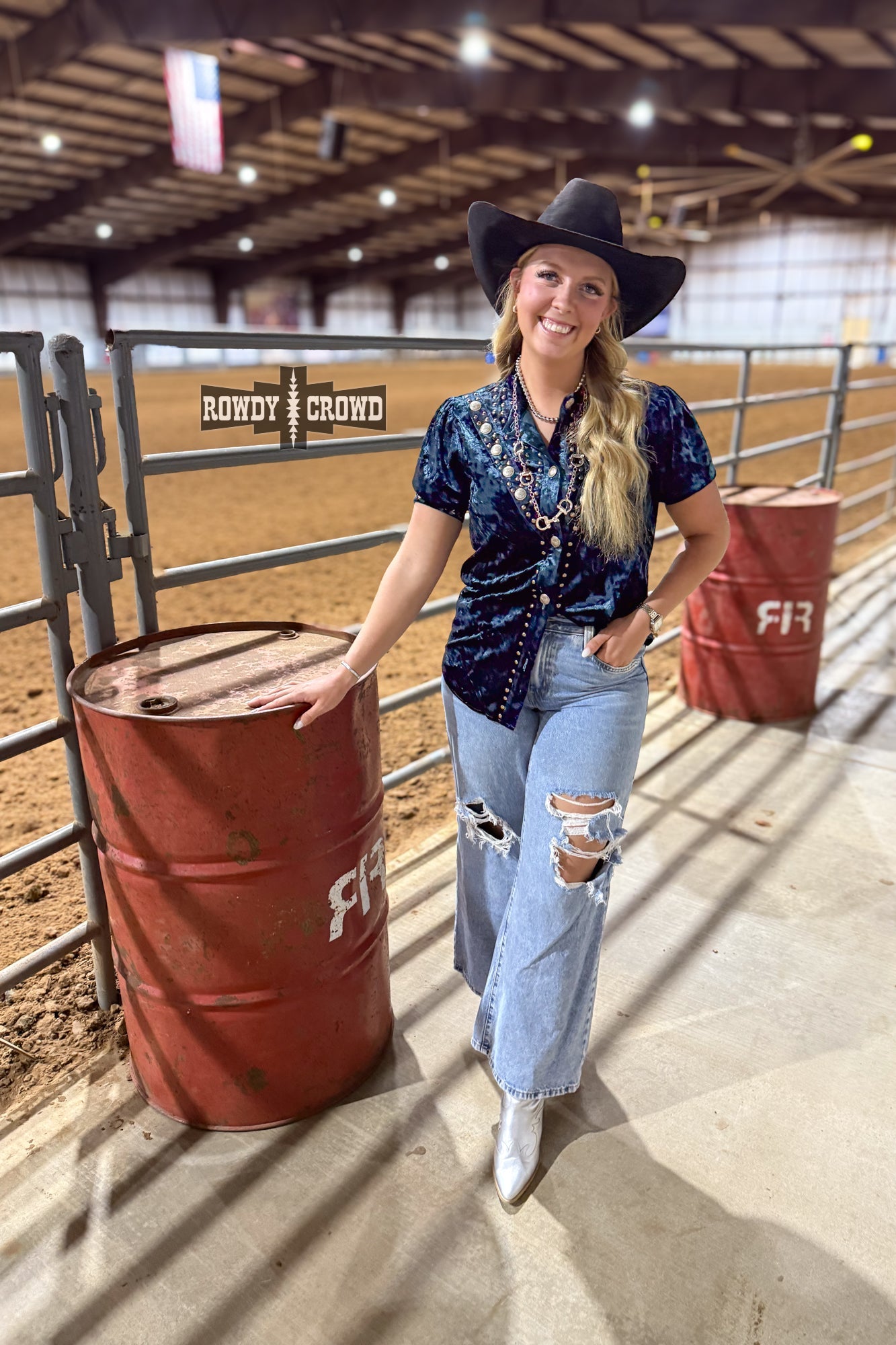 TEAL Vallejo Velvet Button Up