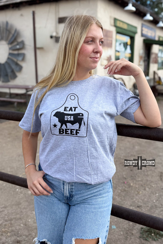 DS Eat USA Beef Tee