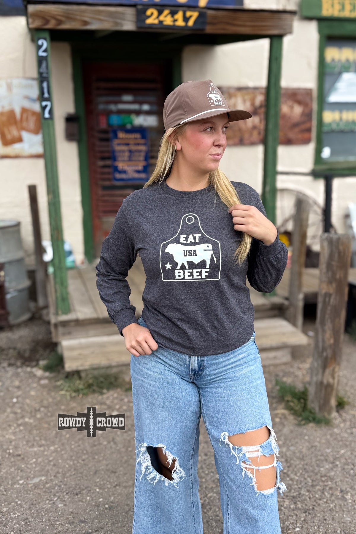 DS Eat USA Beef Long Sleeve