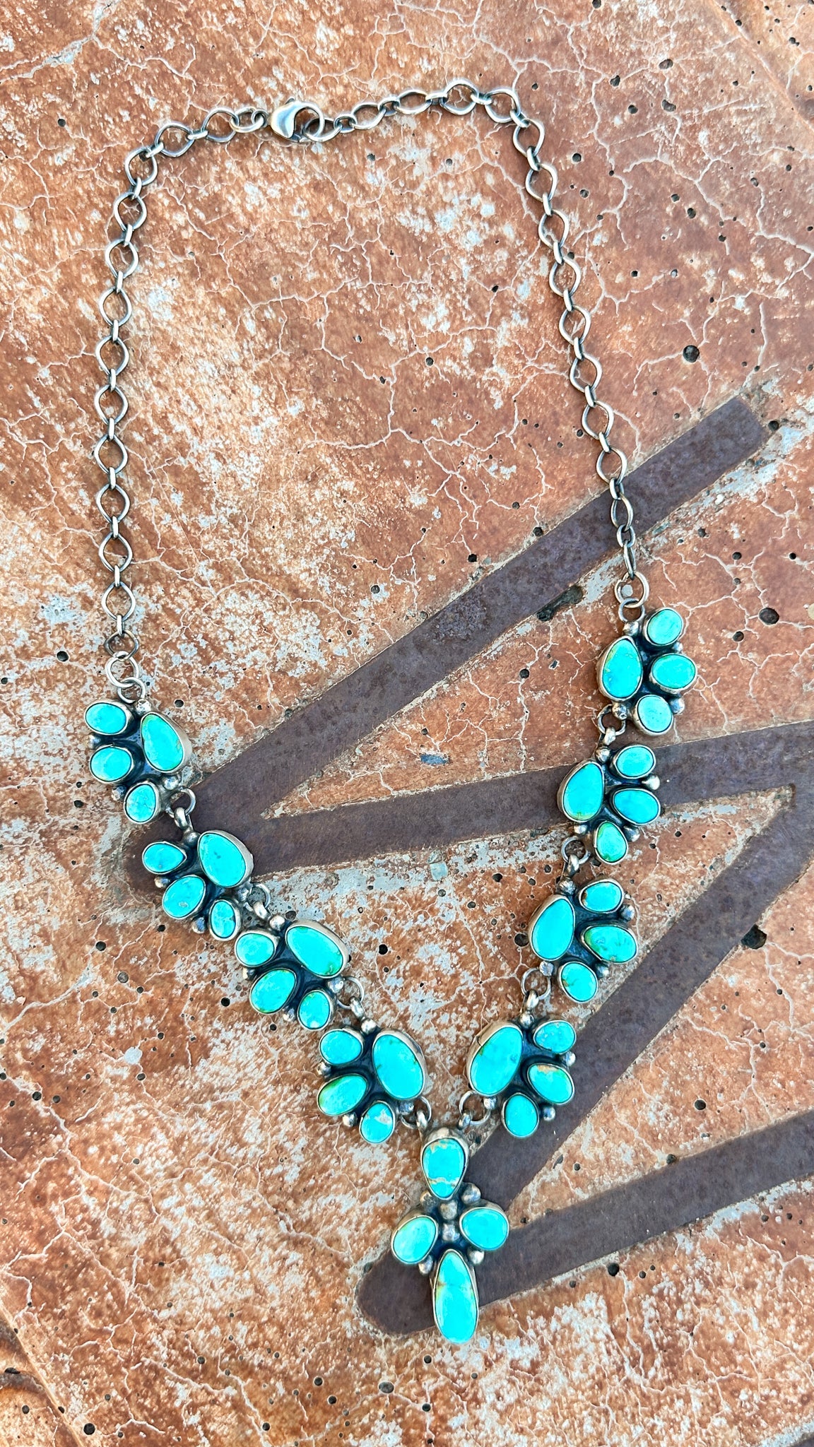 Carrizozo Sonoran Gold Authentic Turquoise Necklace