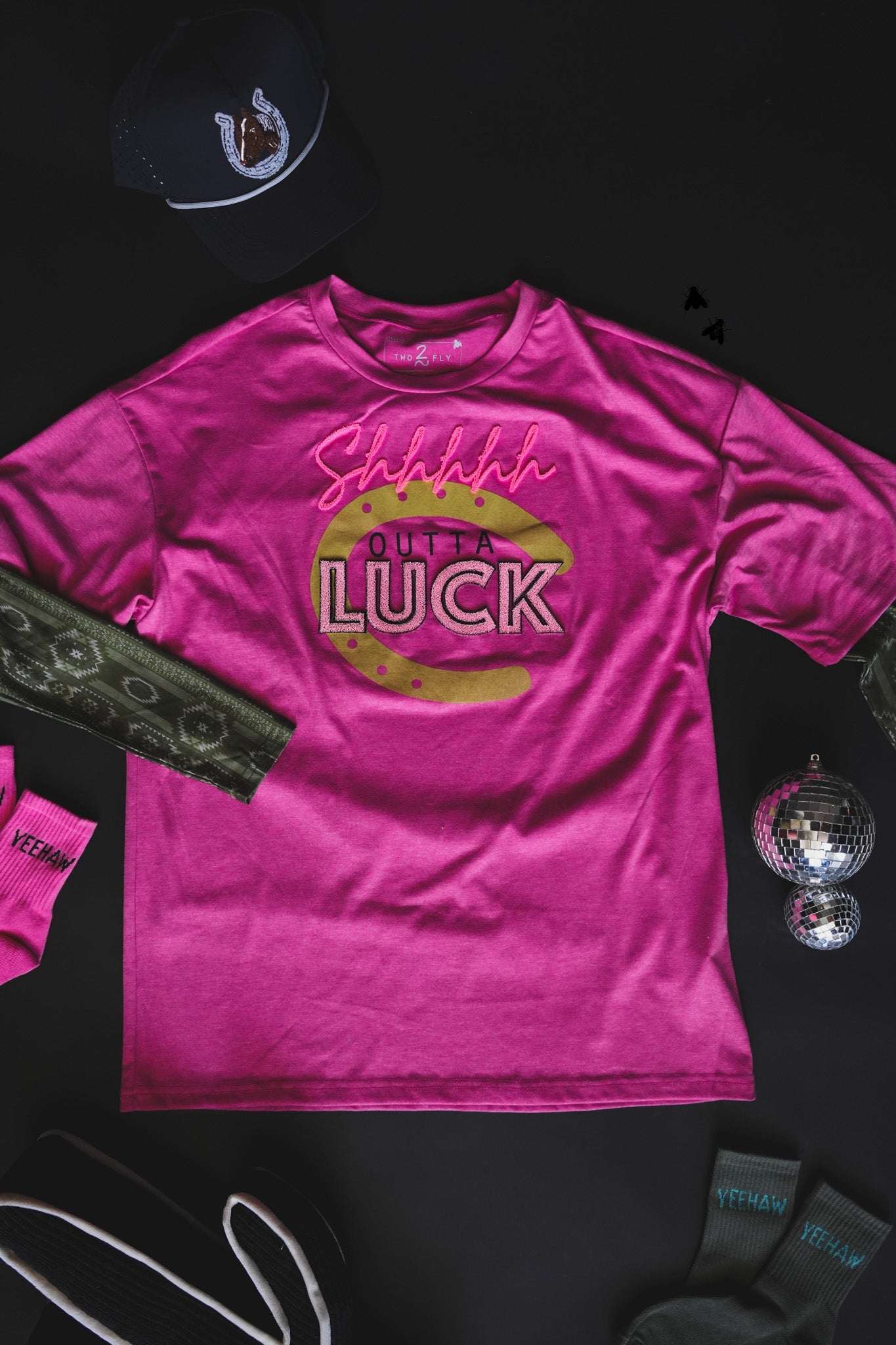 SHHHH OUTTA LUCK TEE