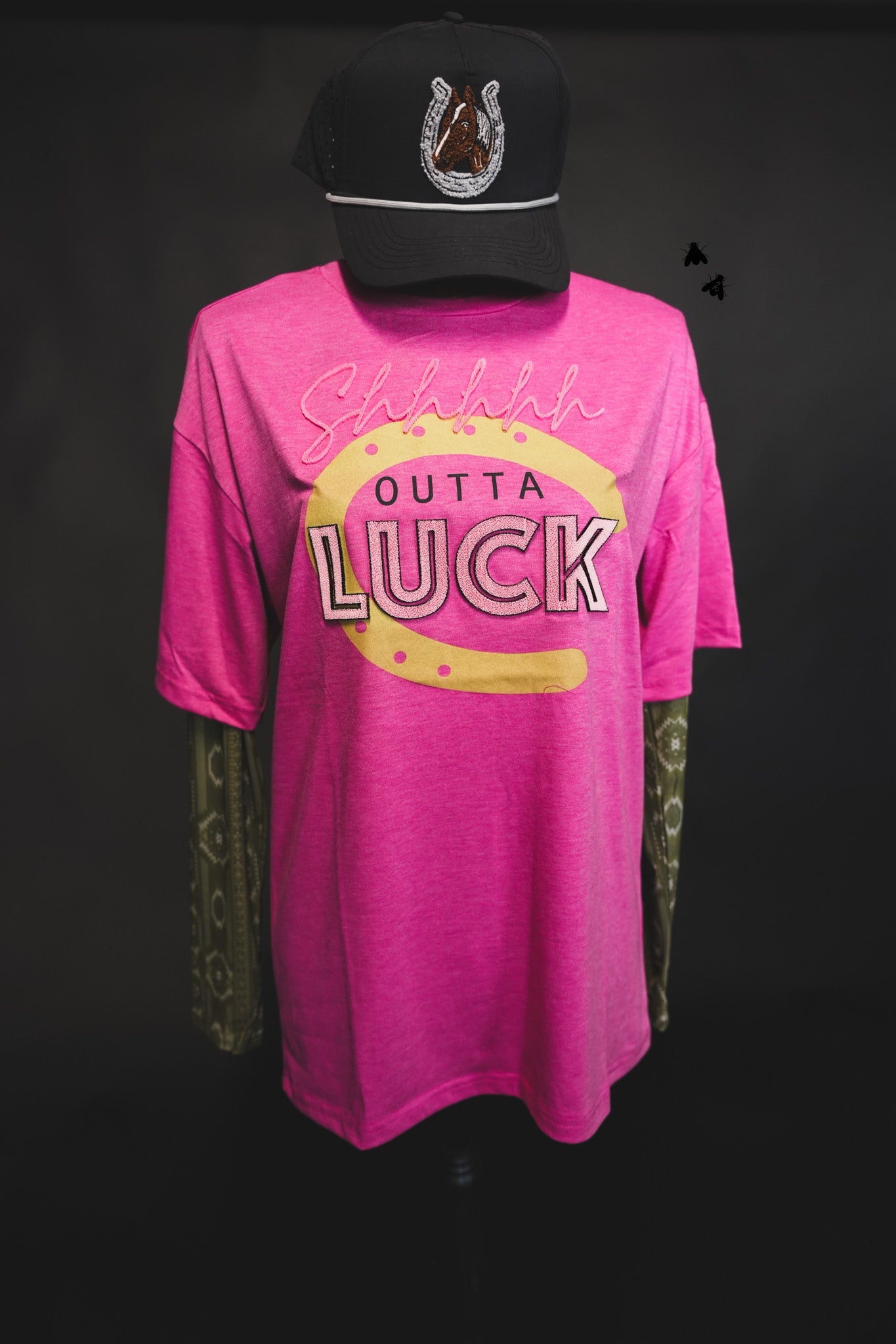 SHHHH OUTTA LUCK TEE