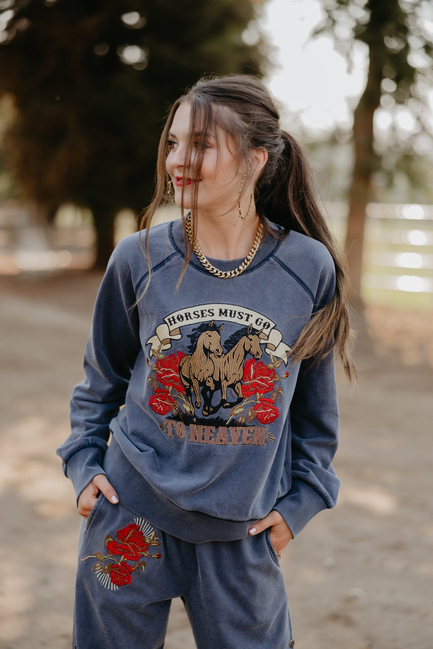 Horses in Heaven Pullover