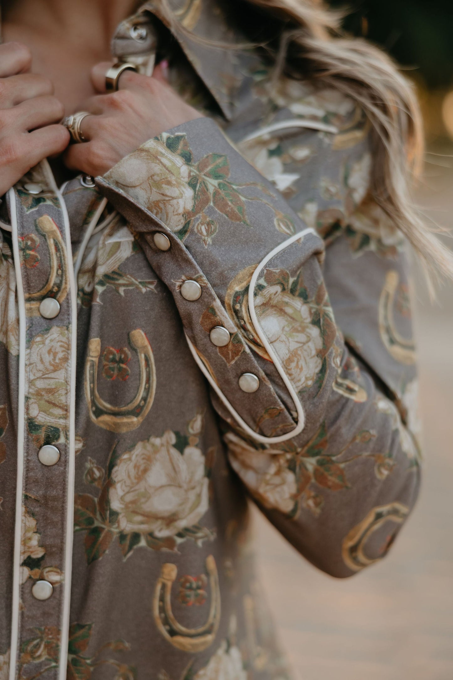 Lucky Belle Button Up