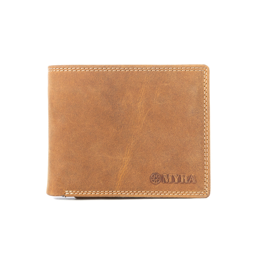 Myra Ridgetown Trail Men's Wallet In Camel