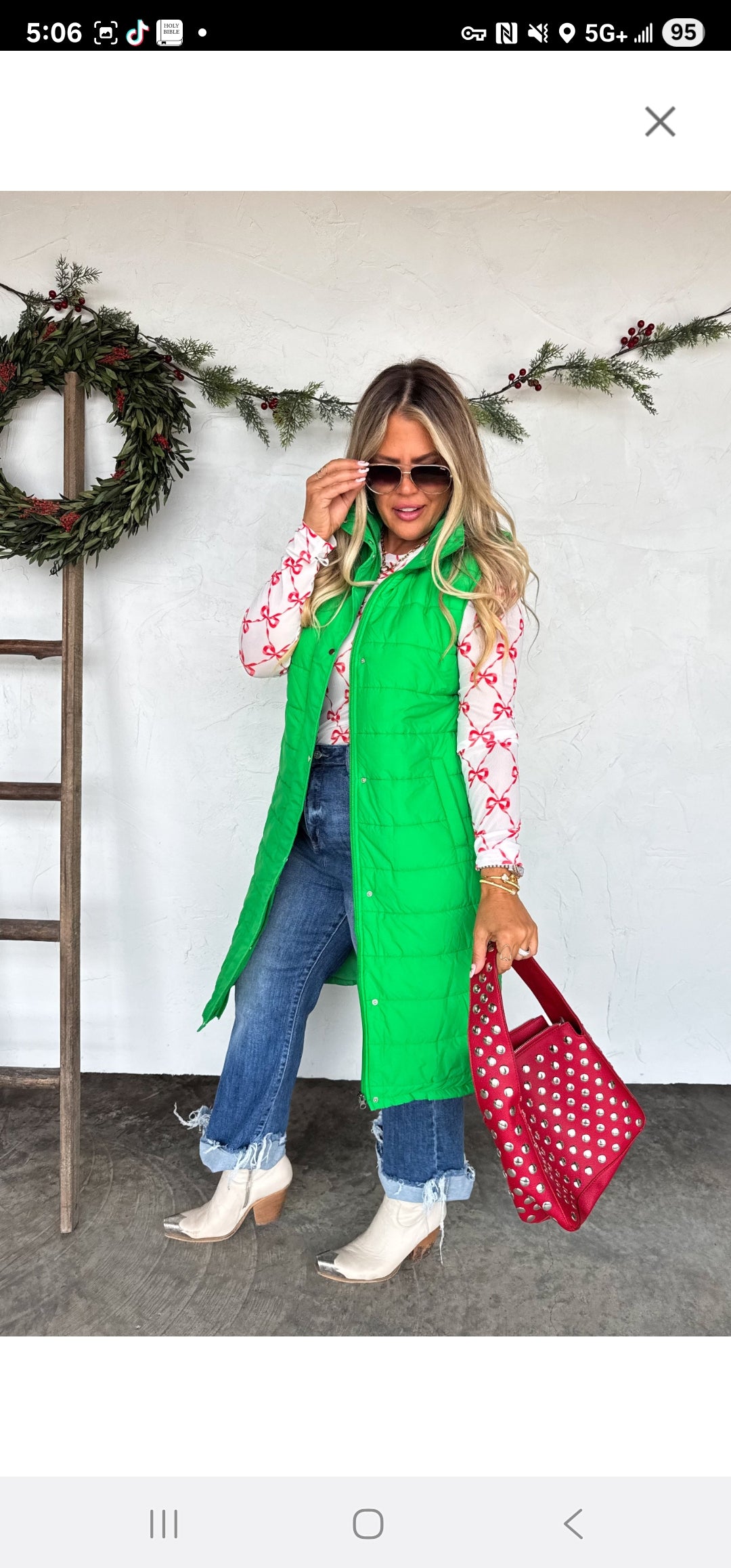 Christmas Mesh Tops (4 styles)