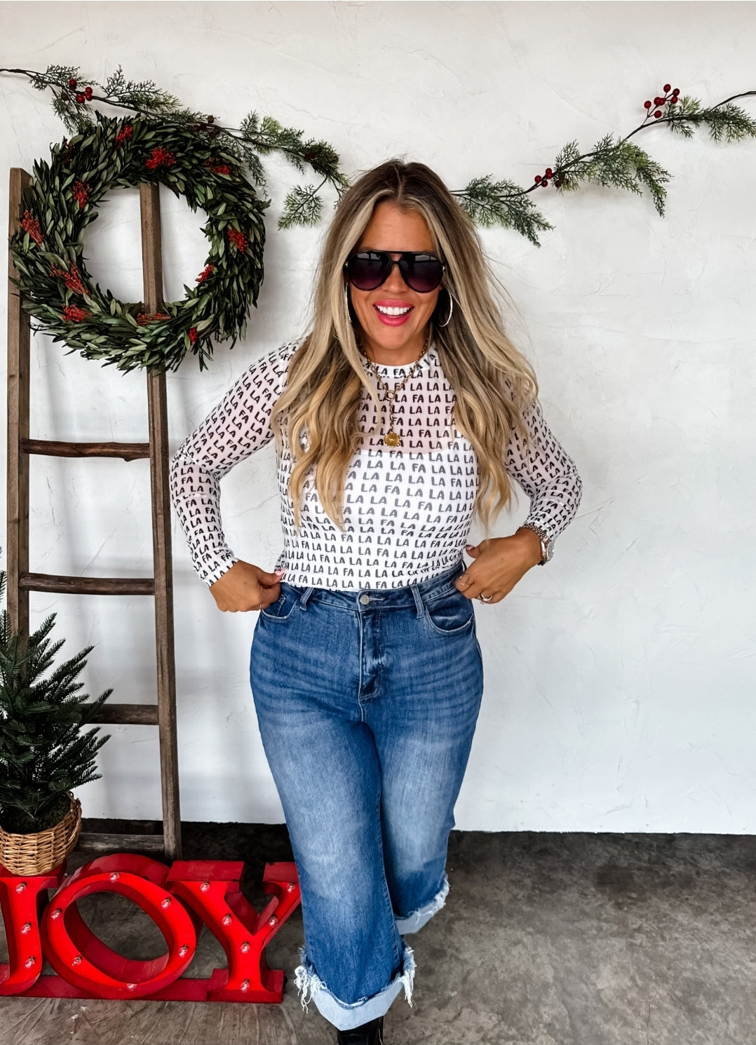 Christmas Mesh Tops (4 styles)