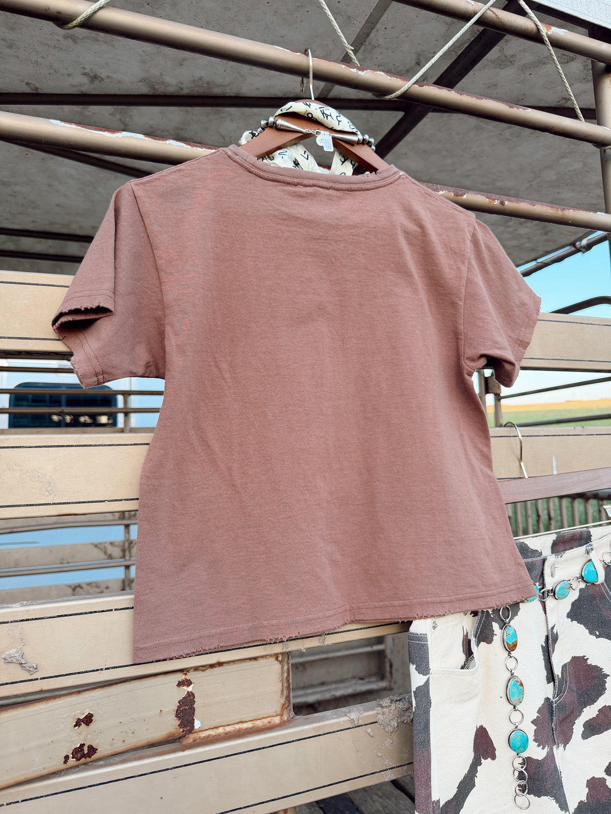 The Bodacious T-Shirt in Brown PREORDER