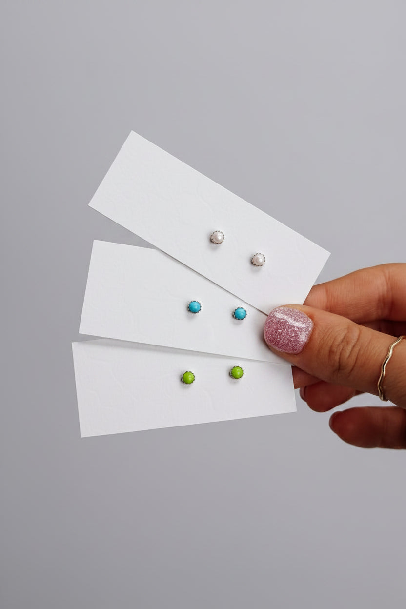 Bainville Turquoise Studs