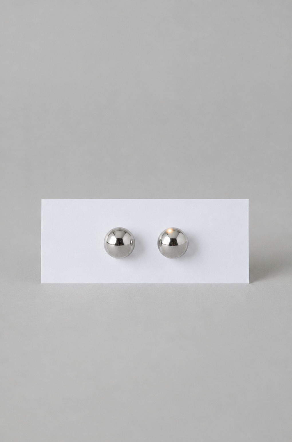 Beckton Silver Stud Earrings