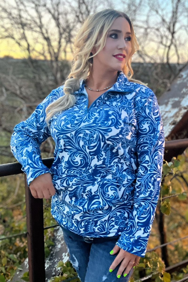 The Western Way Royal Pullover