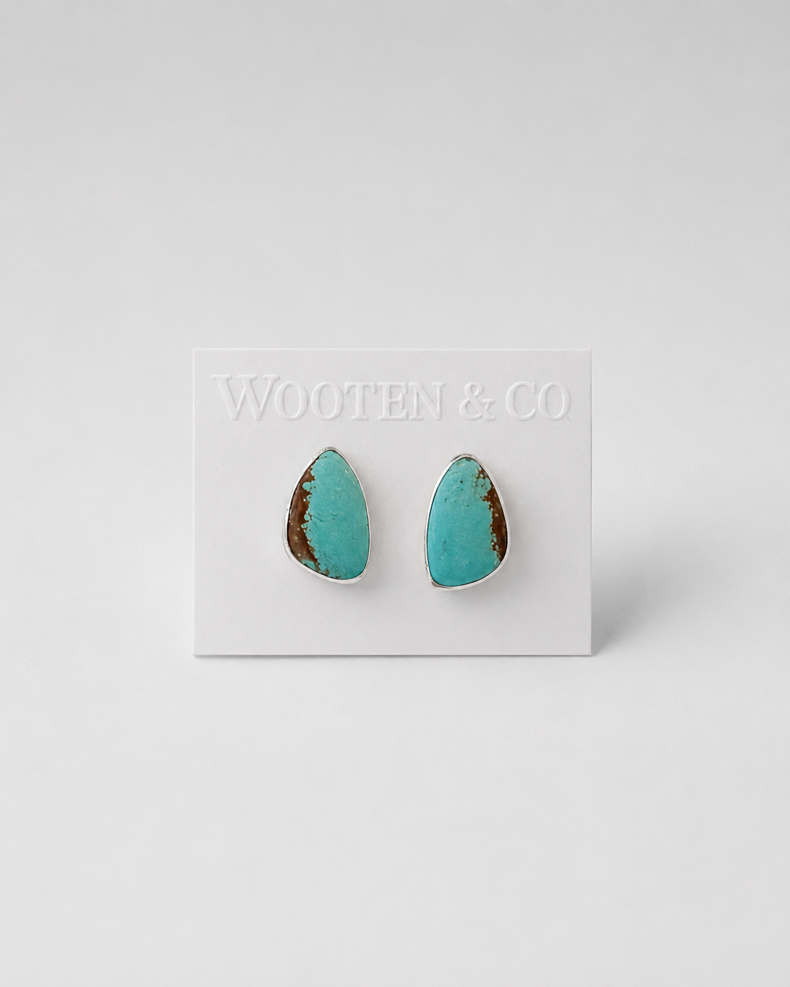 Daisetta #8 Turquoise Stud Earrings