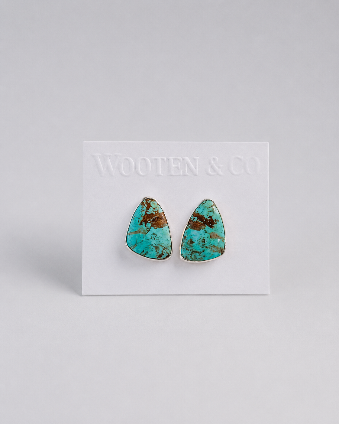 Daisetta #8 Turquoise Stud Earrings