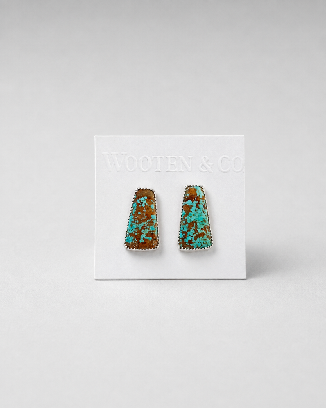 Daisetta #8 Turquoise Stud Earrings