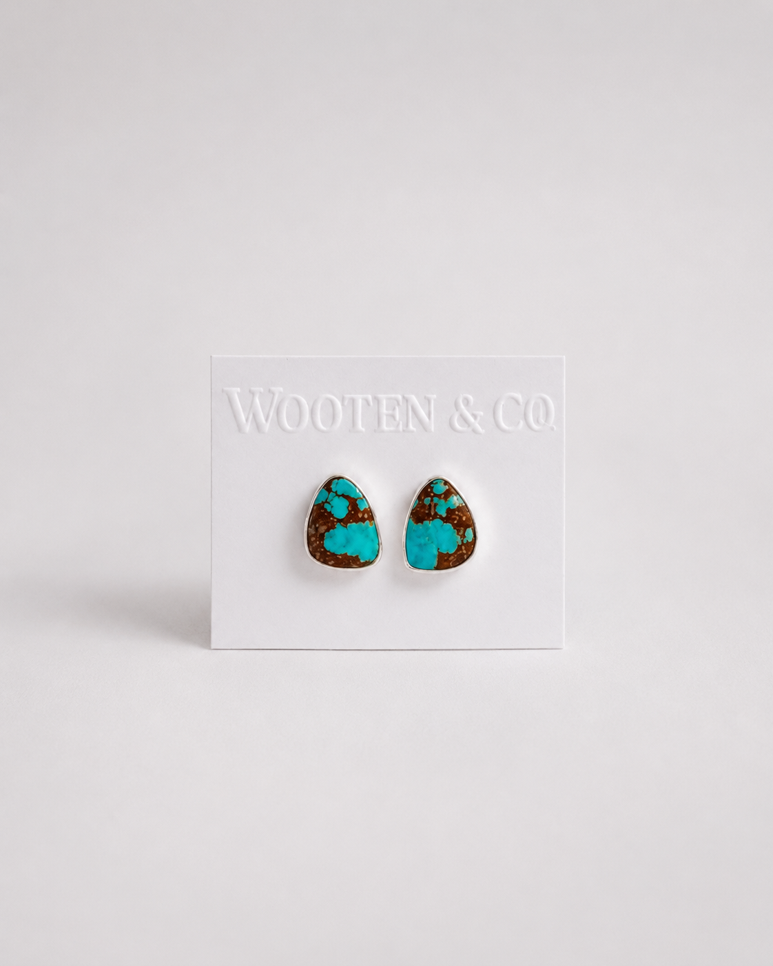 Daisetta #8 Turquoise Stud Earrings