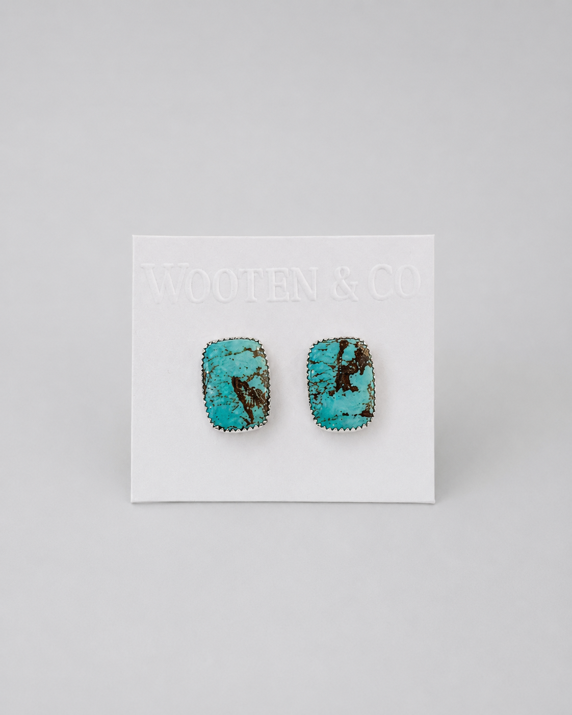 Daisetta #8 Turquoise Stud Earrings