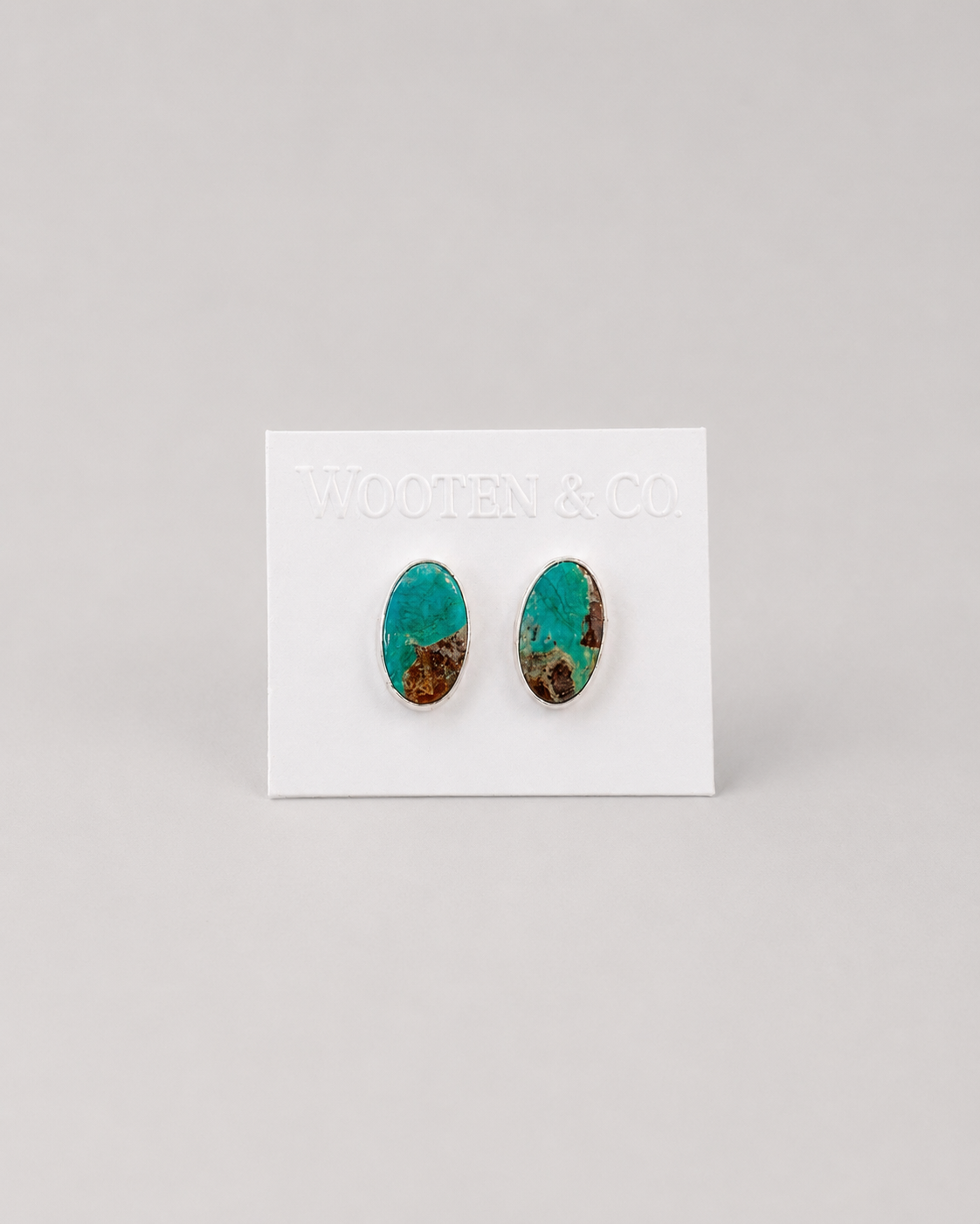Daisetta #8 Turquoise Stud Earrings