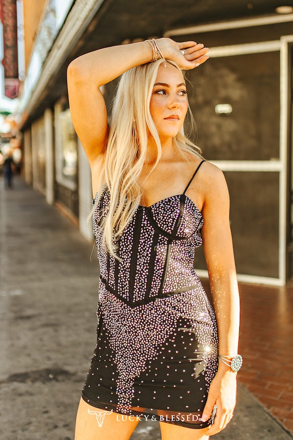 Rhinestone Rodeo Dress