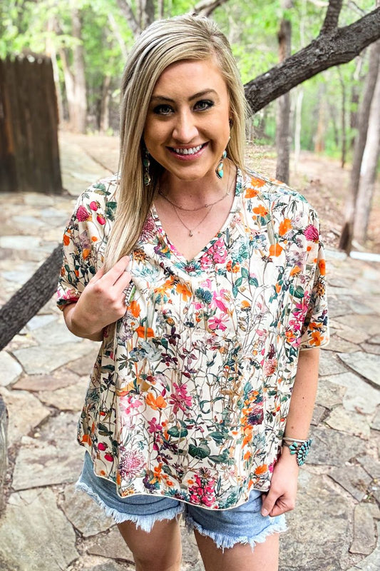 Field of Flowers Top