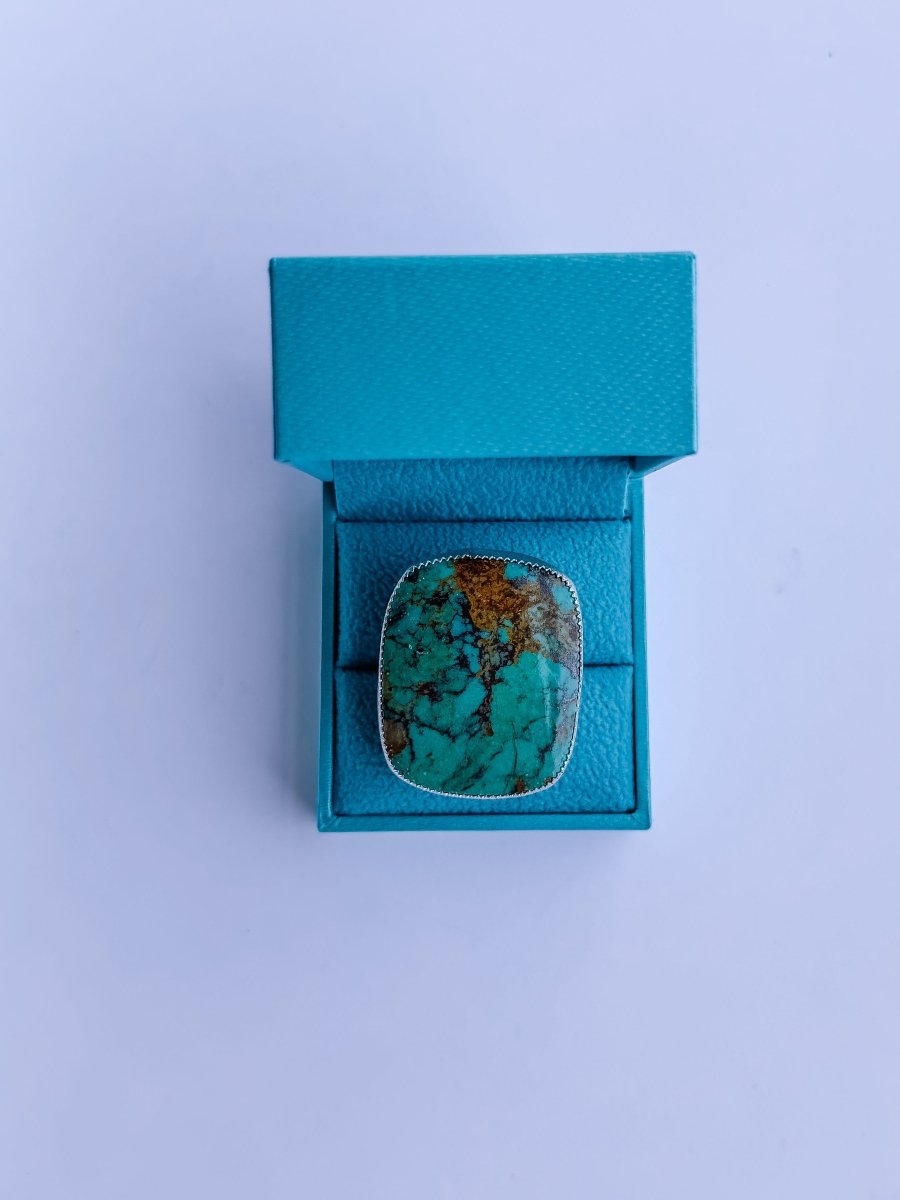 Granger Adjustable Turquoise Ring