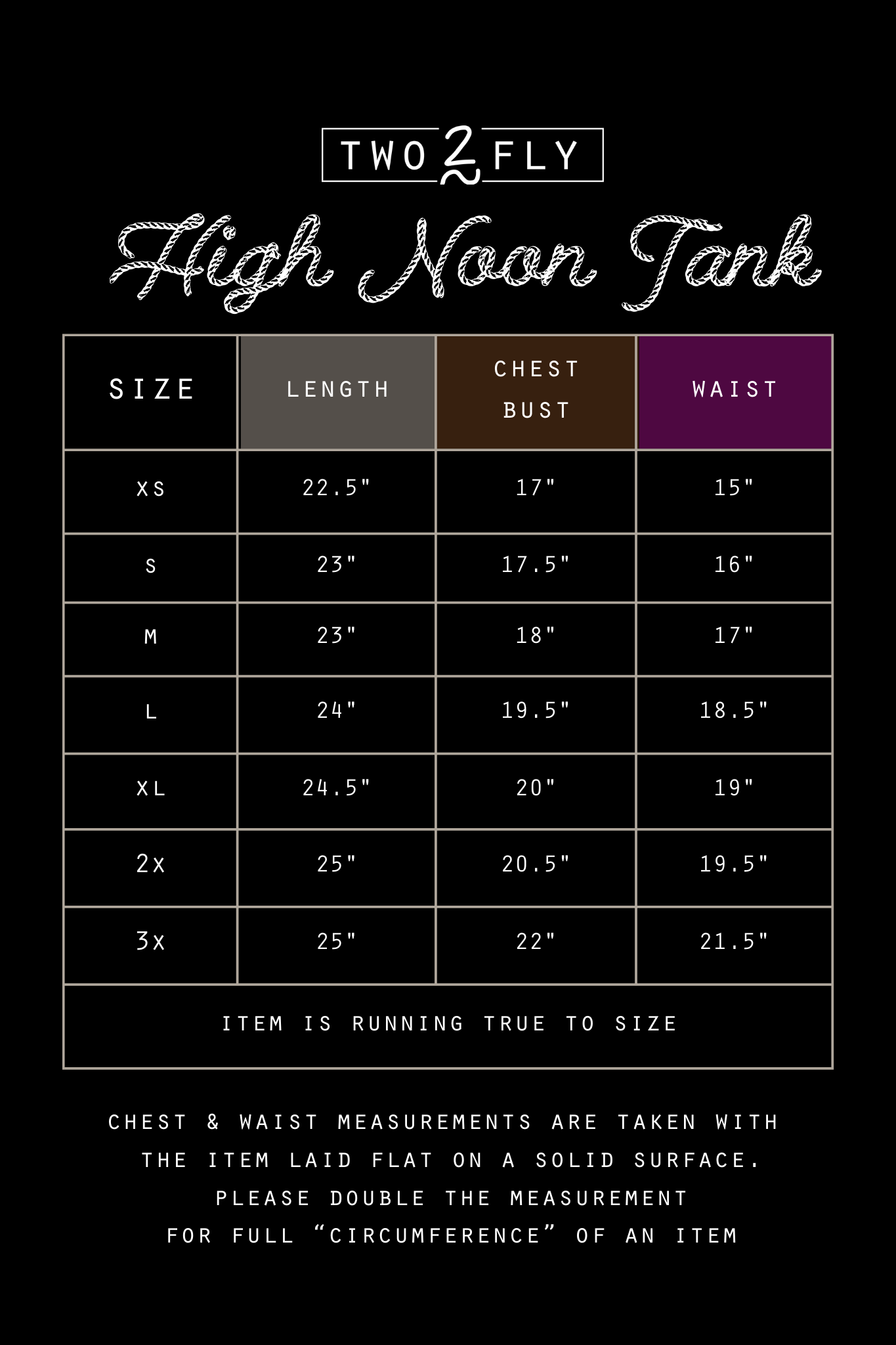 HIGH NOON TANK [2X-3X ONLY]