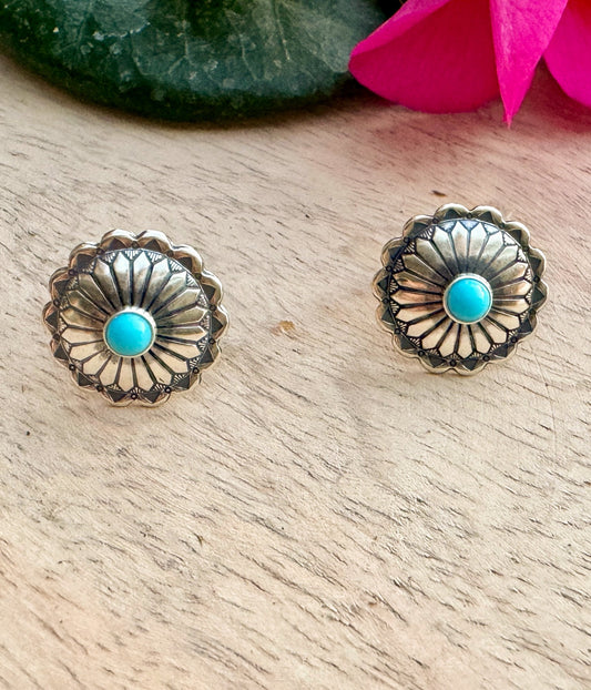 Belen Kingman Authentic Turquoise Earrings