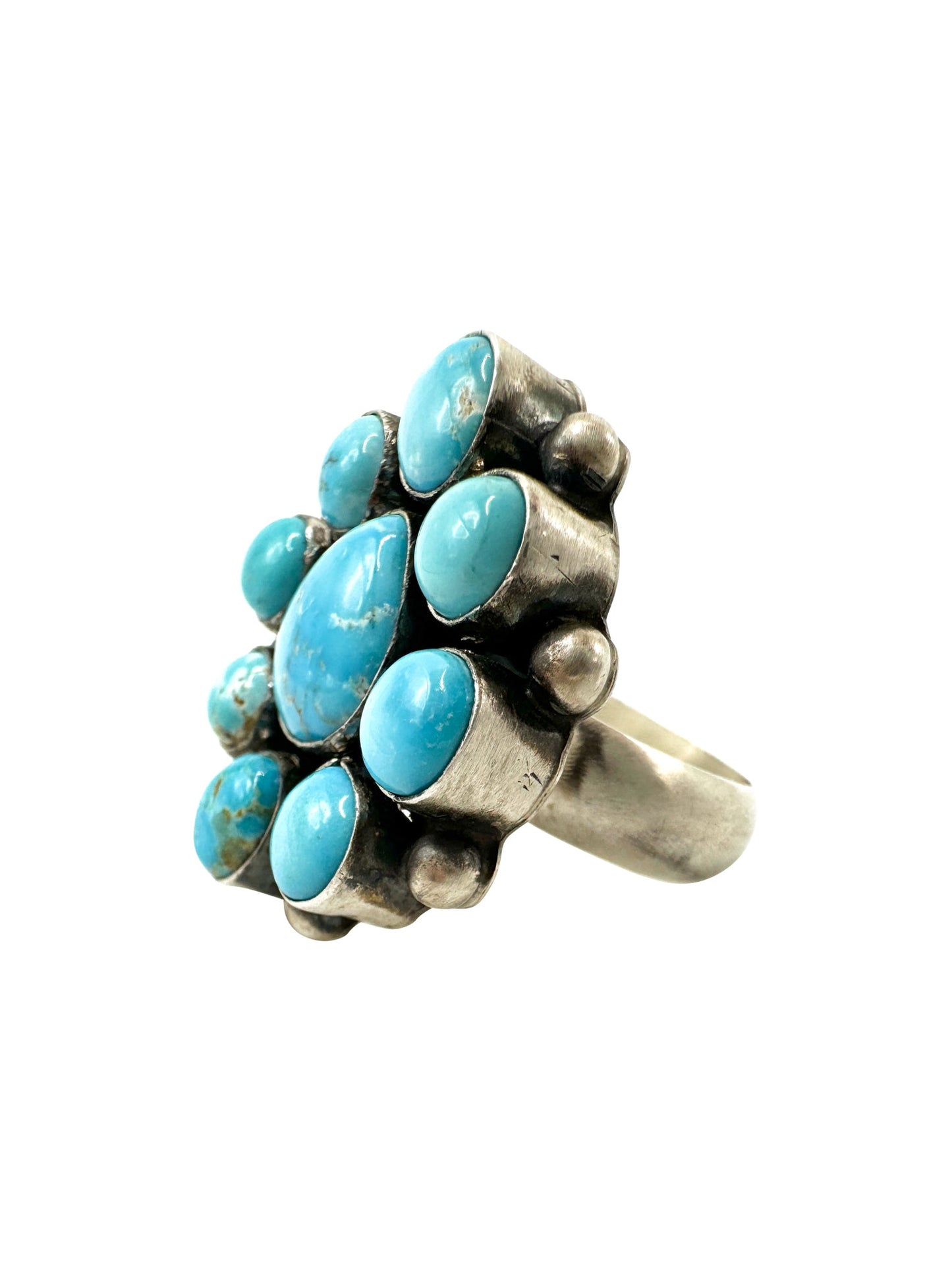 Glorieta Authentic Blue Ridge Turquoise Ring