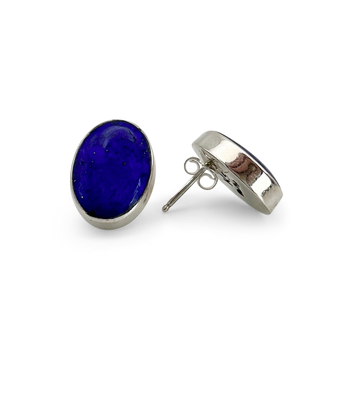 Arroyo Lapis Stud Earrings