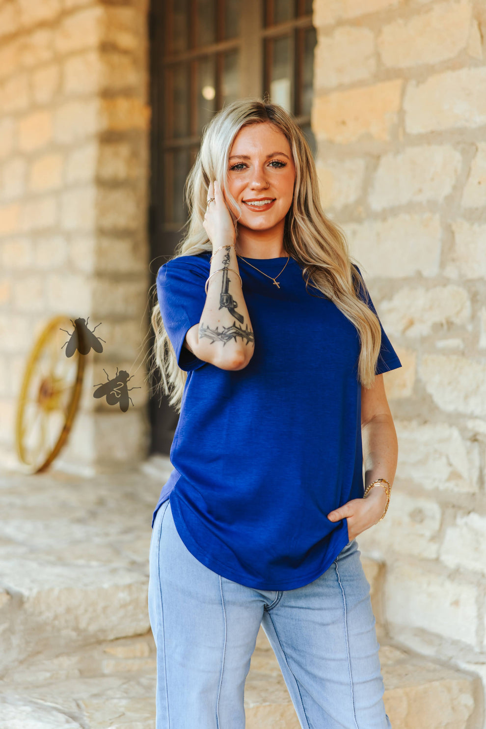Cloud Basic Free Tee *Royal Blue*
