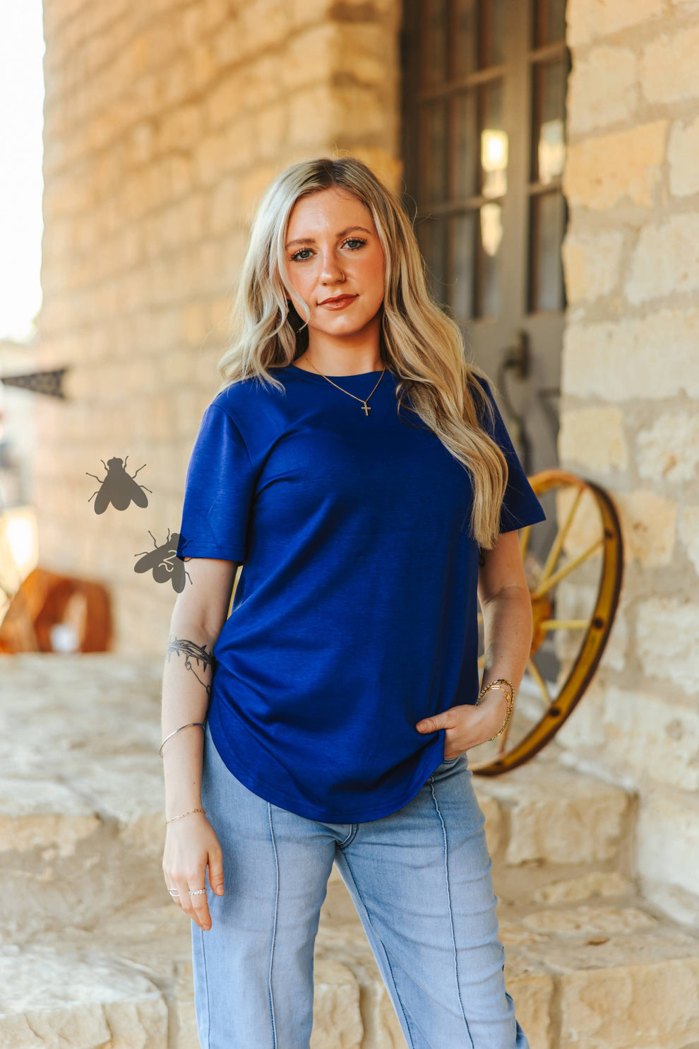 Cloud Basic Free Tee *Royal Blue*