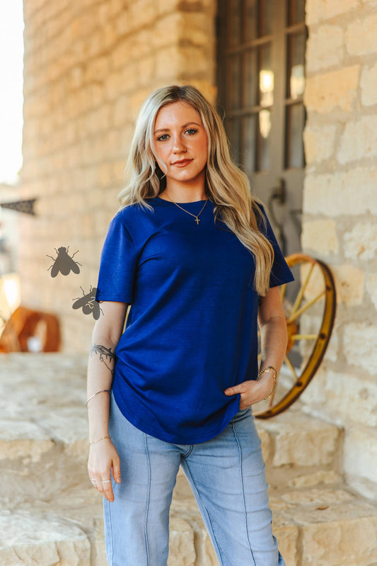 Cloud Basic Free Tee *Royal Blue*