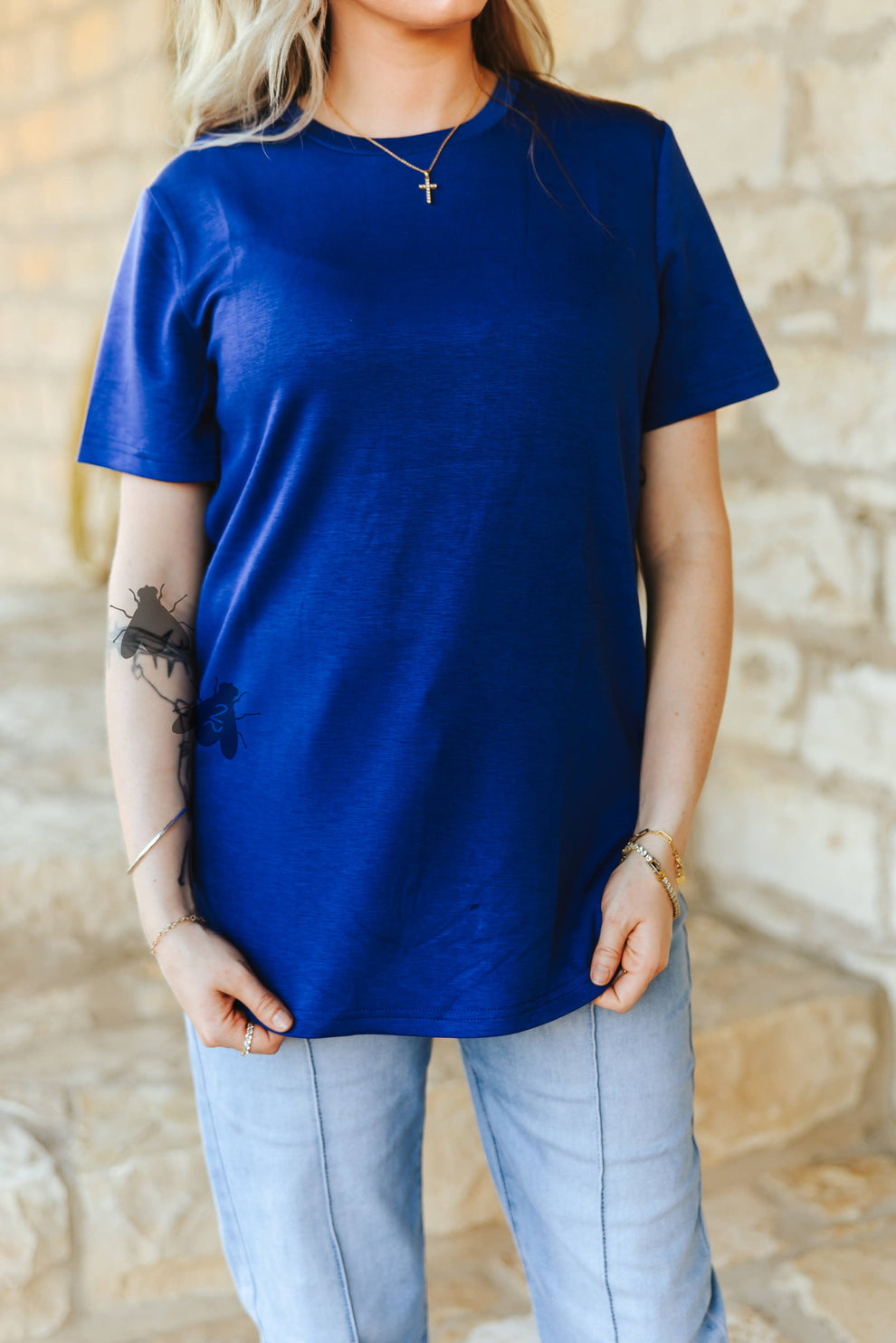 Cloud Basic Free Tee *Royal Blue*