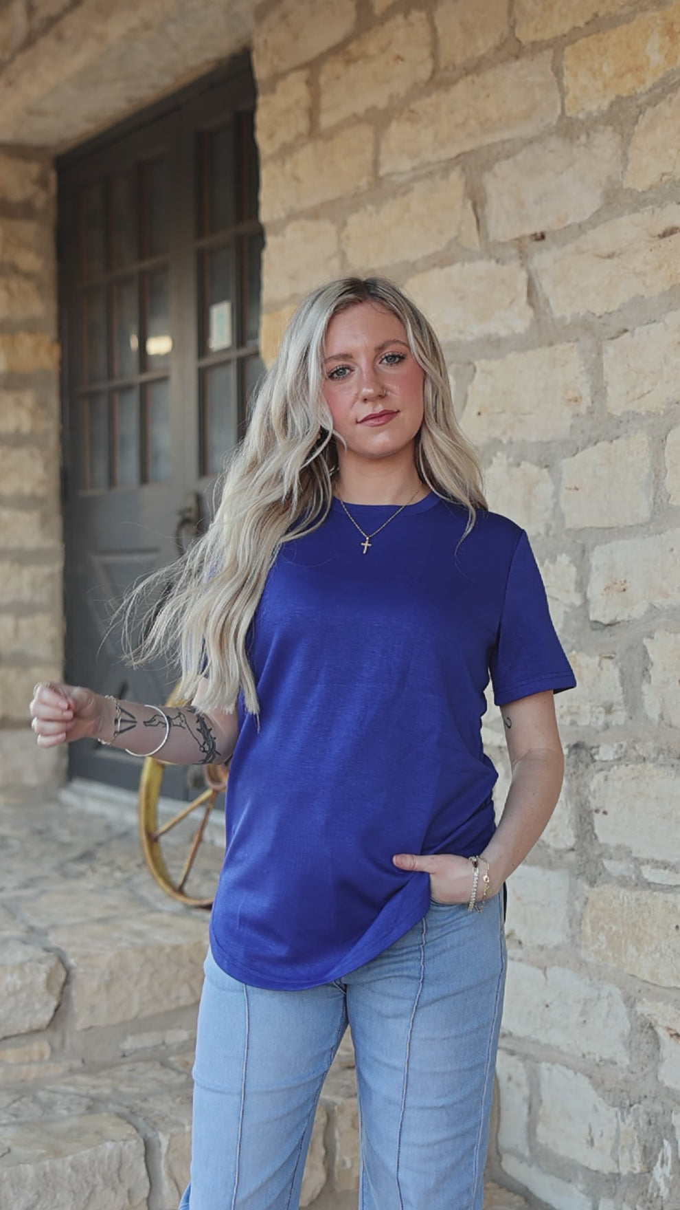 Cloud Basic Free Tee *Royal Blue*