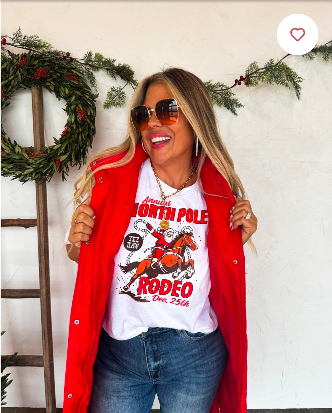 North Pole Rodeo Tee