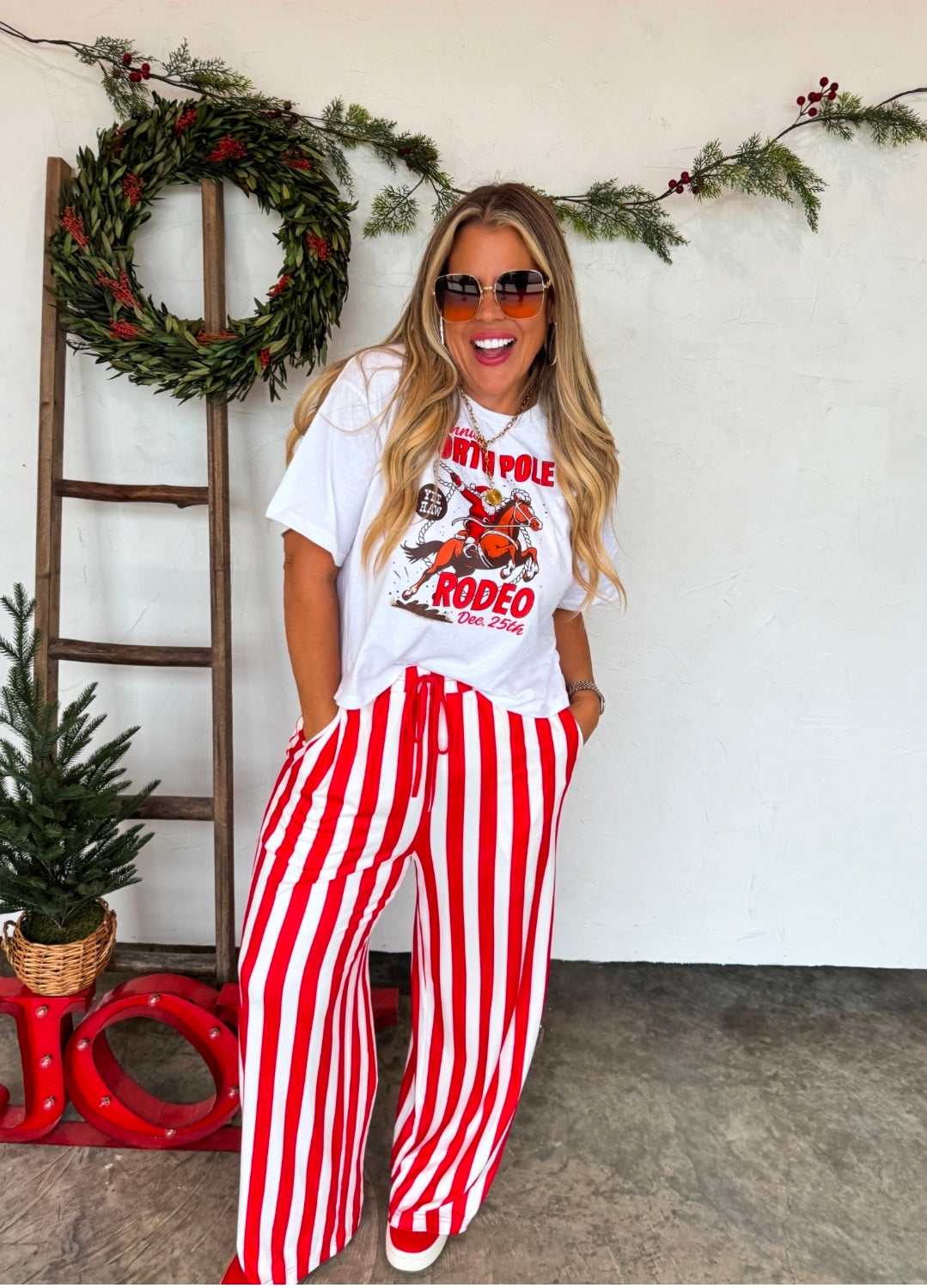 North Pole Rodeo Tee