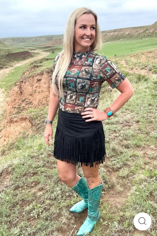 Vintage Rodeo Mesh
