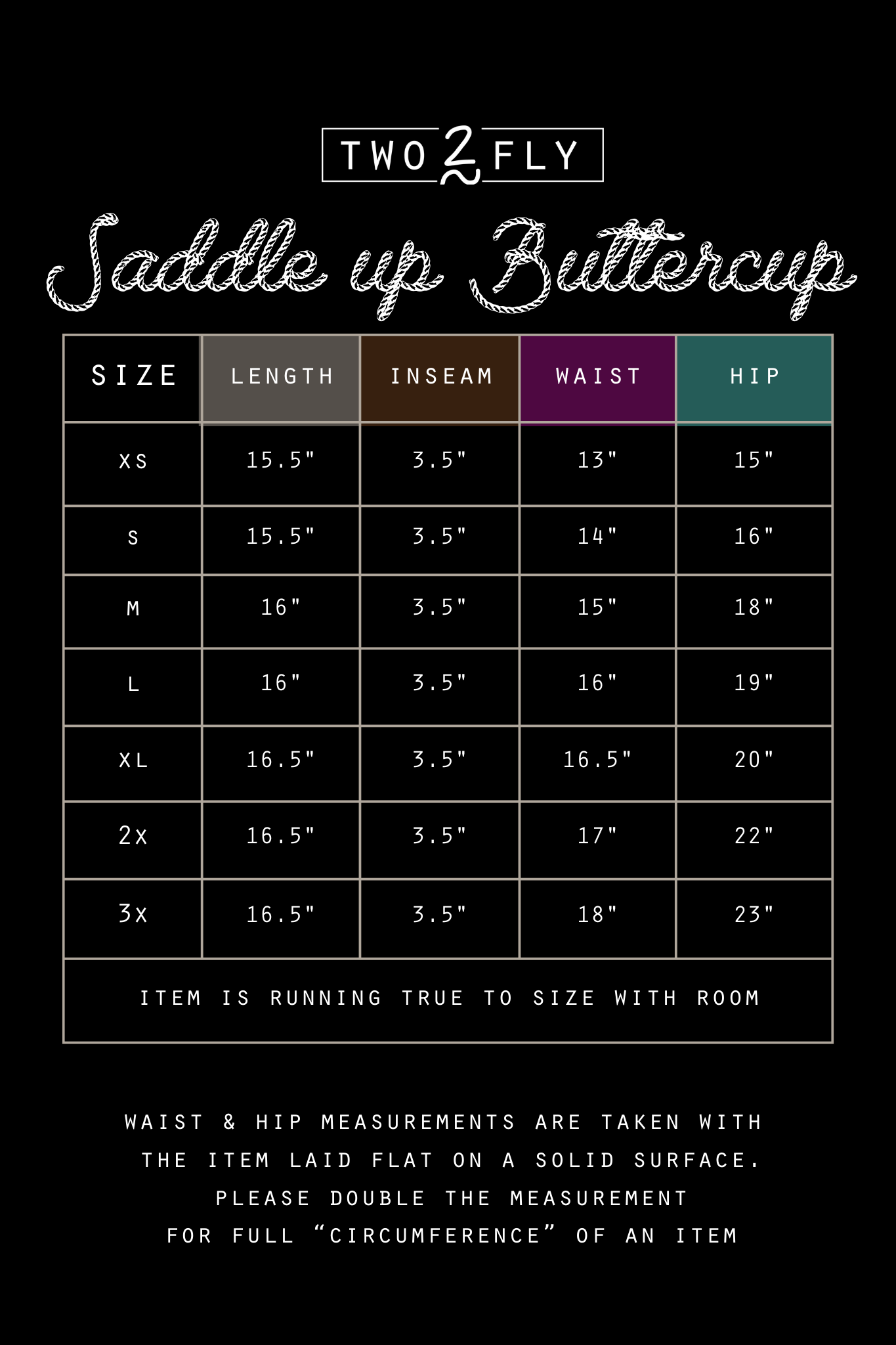 SADDLE UP BUTTERCUP SHORTS