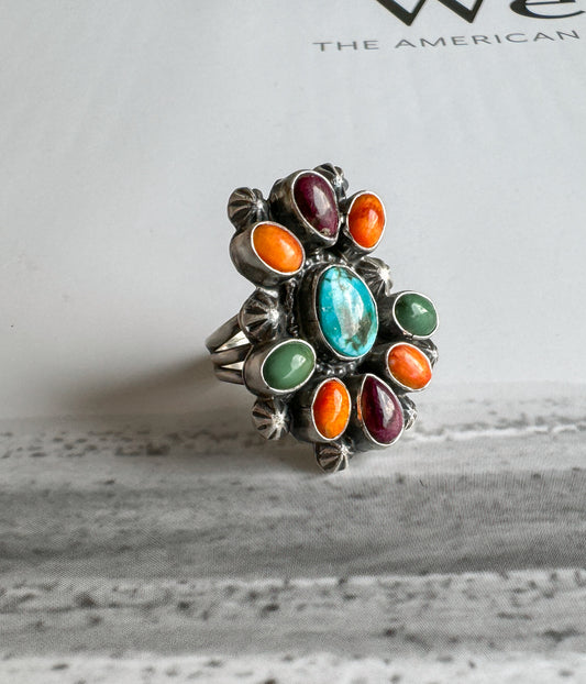 Santa Barbara Multi Stone Ring