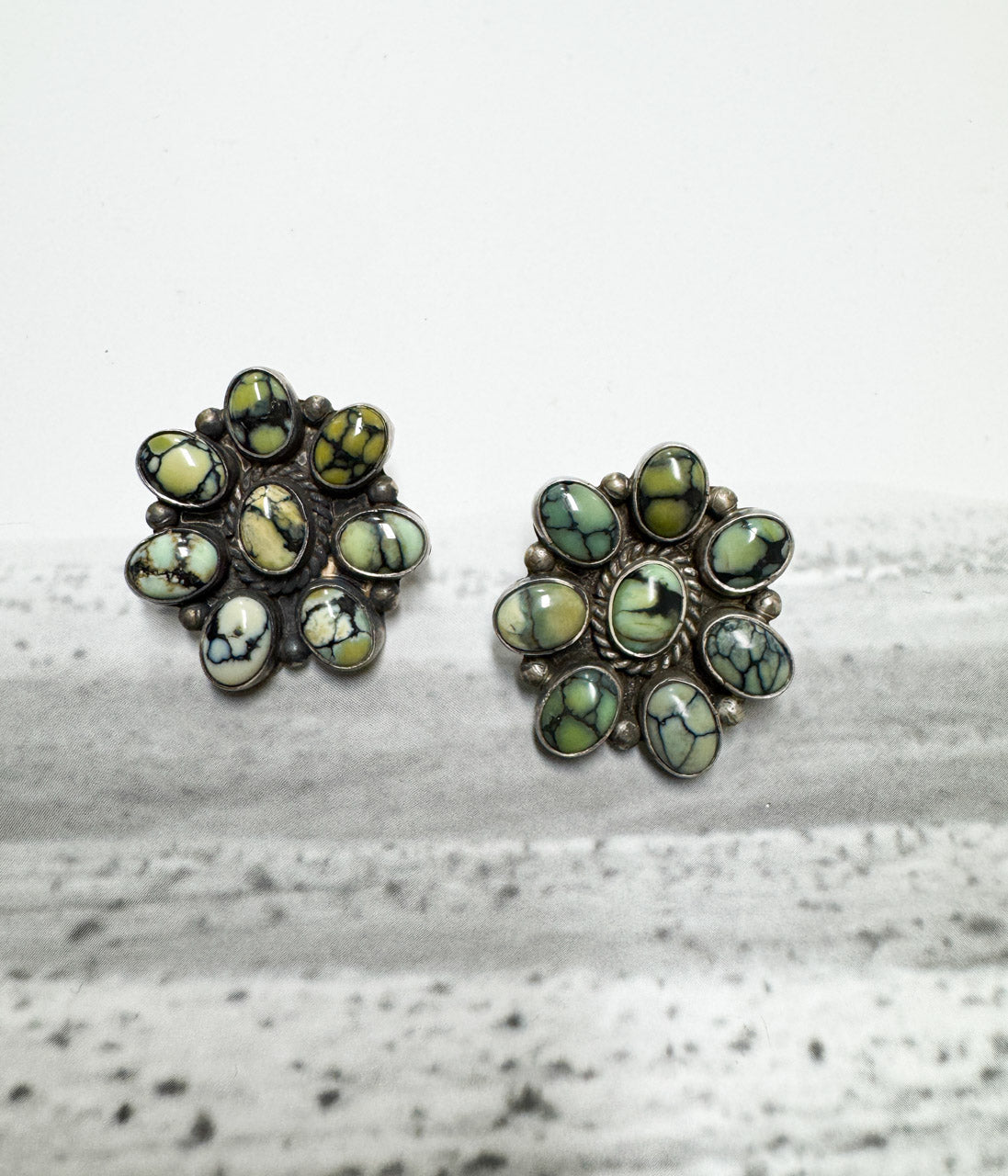 New Lander Authentic Turquoise Earrings