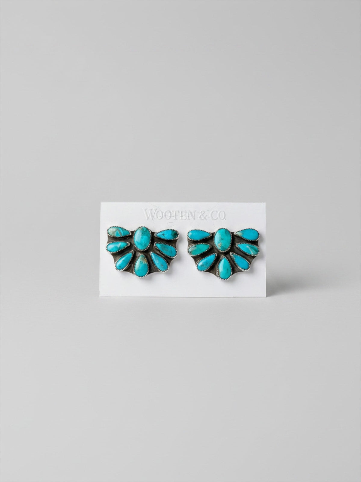 Avery Turquoise Cluster Earrings