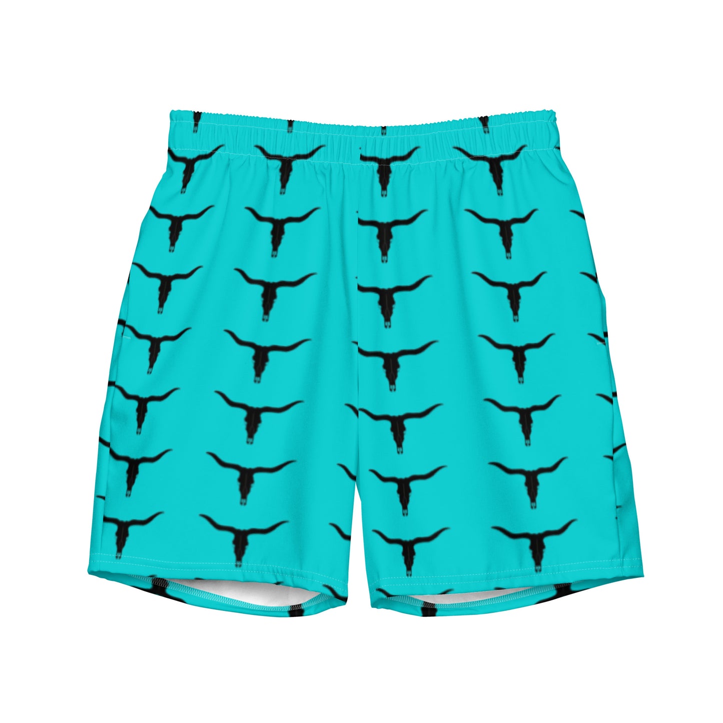 Men's Turquoise Swim Trunks